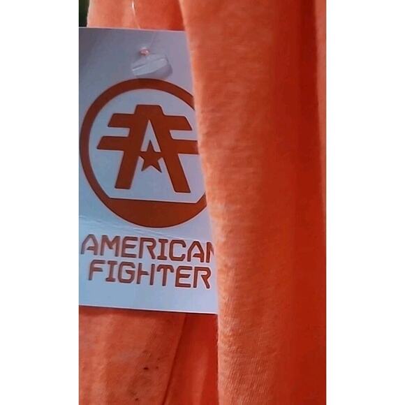 NWT American Fighter Orange Heather Tank Chestnut Premium XL Affliction CR10 - Picture 5 of 6